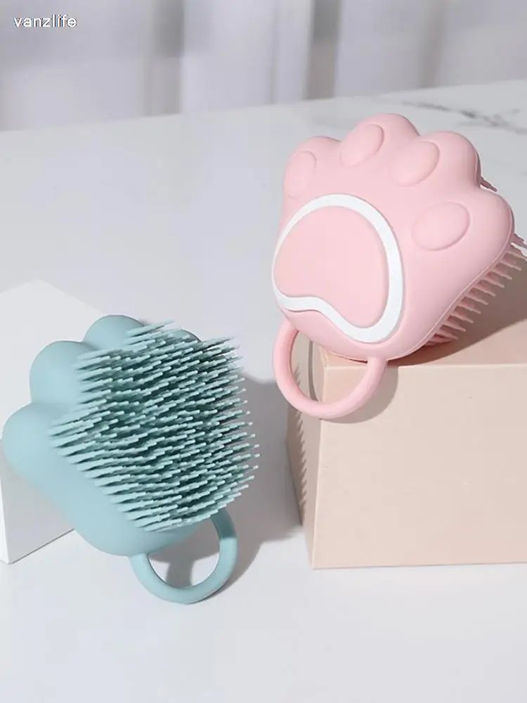 vanzlife Cartoon cat's paw close skin foaming silicone massage liquid soft baby does not hurt the skin take bath brush back rubs
vanzlife Cartoon cat's paw close skin foaming silicone massage liquid soft baby does not hurt the skin take bath brush back rubs