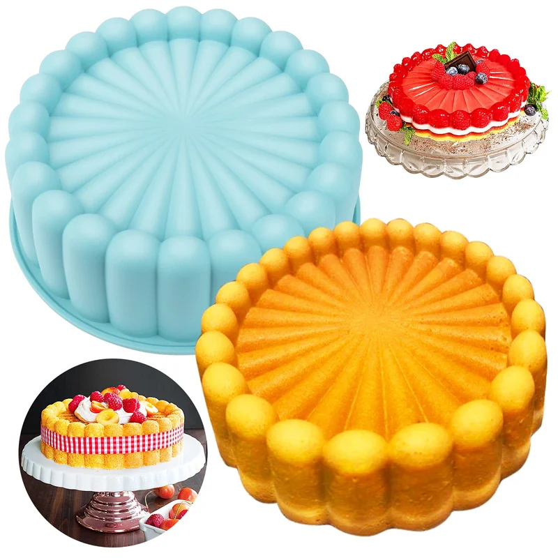 Silicone Charlotte Cake Round Pan Reusable Mold Baking Pan Sponge Flan Mold Strawberry Shortcake Baking Pan Kitchen Moulds
Silicone Charlotte Cake Round Pan Reusable Mold Baking Pan Sponge Flan Mold Strawberry Shortcake Baking Pan Kitchen Moulds