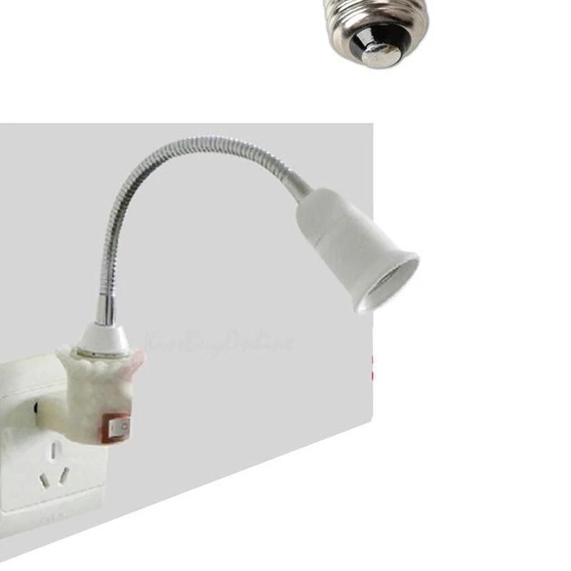 1 Pc 18cm Length Extend Flexible E27 to E27 LED light Bulb lamp Holder Converters Adapter Socket Base Type Extension
1 Pc 18cm Length Extend Flexible E27 to E27 LED light Bulb lamp Holder Converters Adapter Socket Base Type Extension