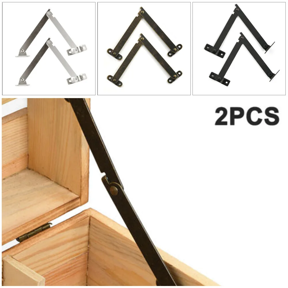 2PCS Metal Lid Support Hinges Storage Cabinet Antique Folding Table Hinge Lift Up Flap Wooden Furniture Fittings Hardware Home
2PCS Metal Lid Support Hinges Storage Cabinet Antique Folding Table Hinge Lift Up Flap Wooden Furniture Fittings Hardware Home