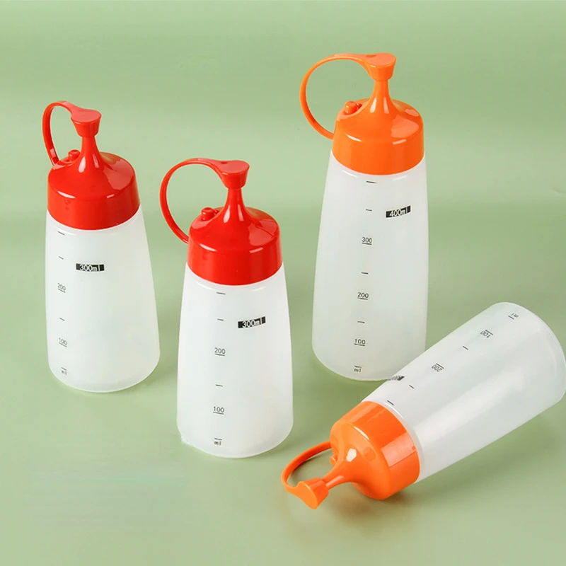 1pcs Sharp Mouthed Transparent Salad Squeezing Seasoning Bottle Kitchen Supplies 180-550ml Plastic Seasoning Bottle
1pcs Sharp Mouthed Transparent Salad Squeezing Seasoning Bottle Kitchen Supplies 180-550ml Plastic Seasoning Bottle