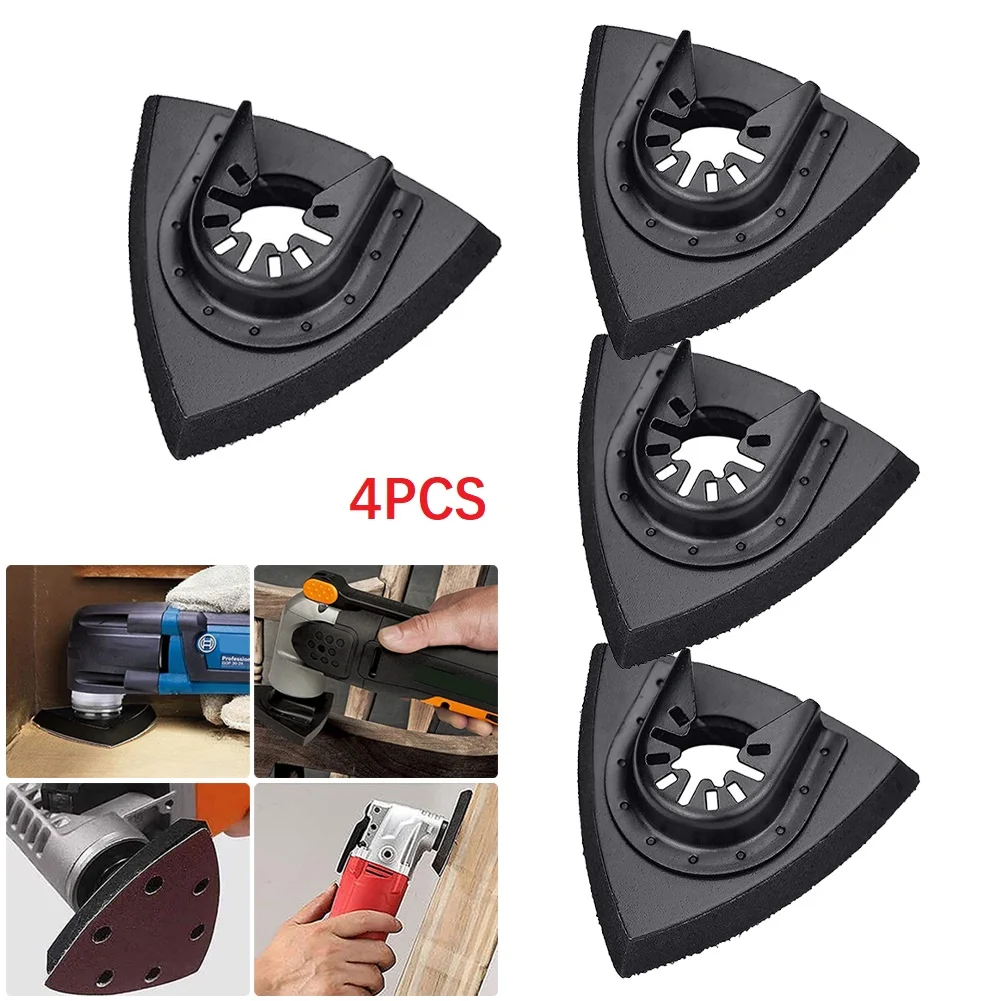 4 Pcs Triangular Sanding Pads 80mm For MultiTool Blades Oscillating Tool Accessories For Power Tool Fore Machine Tool
4 Pcs Triangular Sanding Pads 80mm For MultiTool Blades Oscillating Tool Accessories For Power Tool Fore Machine Tool