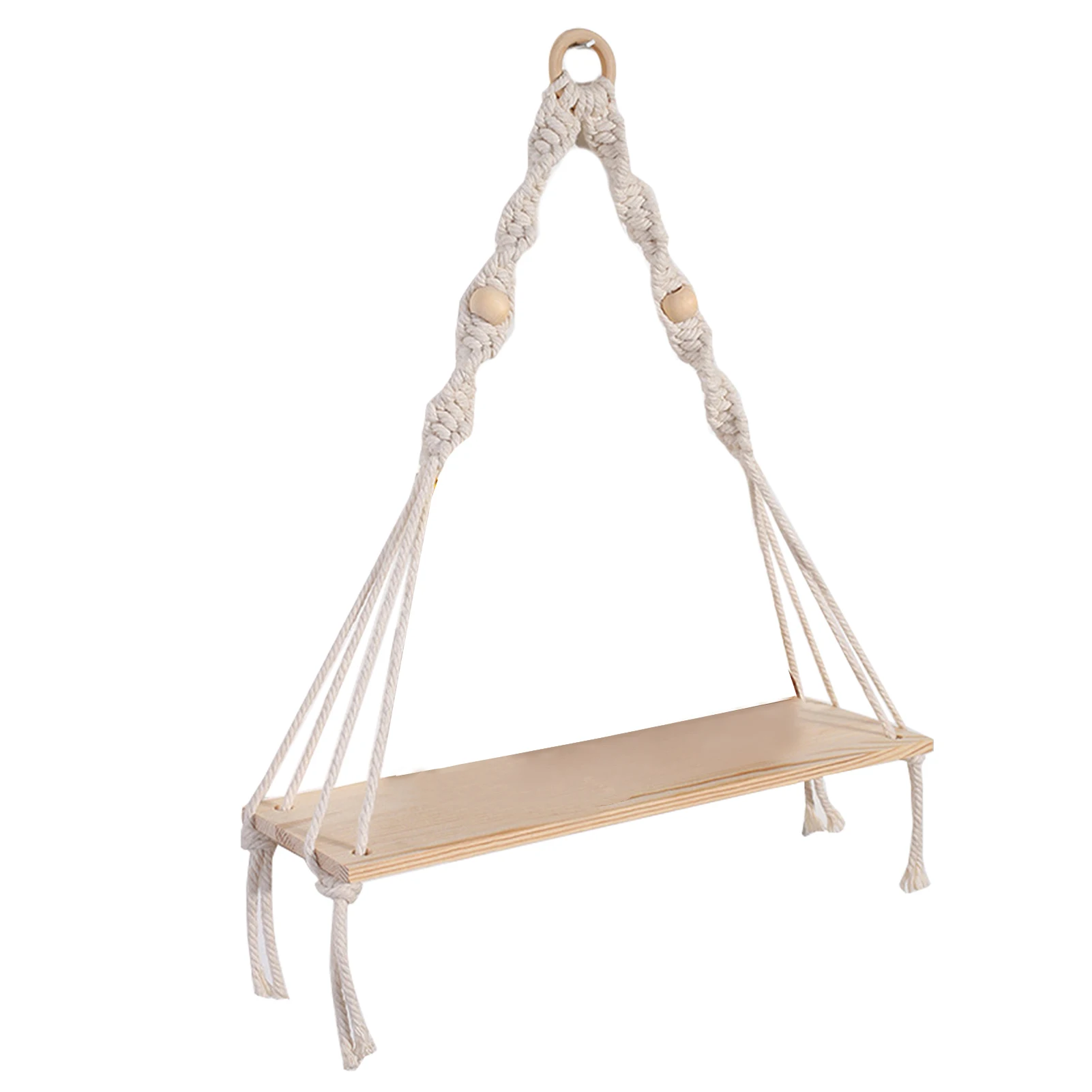 Home Balcony Handicraft Wooden Shelves Flower Storage Ornament Living Room Macrame Hand-woven Wall Hanging Tapestry Rack Bedroom
Home Balcony Handicraft Wooden Shelves Flower Storage Ornament Living Room Macrame Hand-woven Wall Hanging Tapestry Rack Bedroom