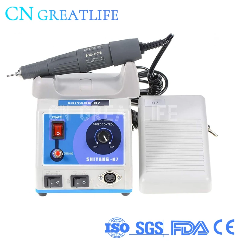 Портативная Стоматологическая полировальная машина N7, шлифовальный аппарат, микромотор для зубов с полировальной ручкой 35000 об/мин, H37L1
Портативная Стоматологическая полировальная машина N7, шлифовальный аппарат, микромотор для зубов с полировальной ручкой 35000 об/мин, H37L1