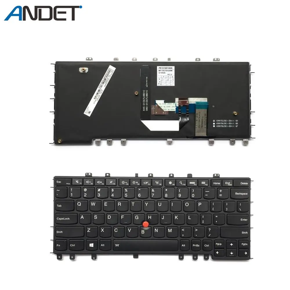 Новая английская клавиатура для ноутбука Lenovo Thinkpad S1 Yoga 12 Yoga S240 с подсветкой 04Y2620
Новая английская клавиатура для ноутбука Lenovo Thinkpad S1 Yoga 12 Yoga S240 с подсветкой 04Y2620