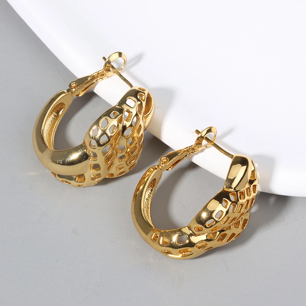 Gold Plated Earrings Women's Trend Jewelry New Style Earrings 2022 African Dubai Jewelry Accesories Sexy Party Queen
Gold Plated Earrings Women's Trend Jewelry New Style Earrings 2022 African Dubai Jewelry Accesories Sexy Party Queen