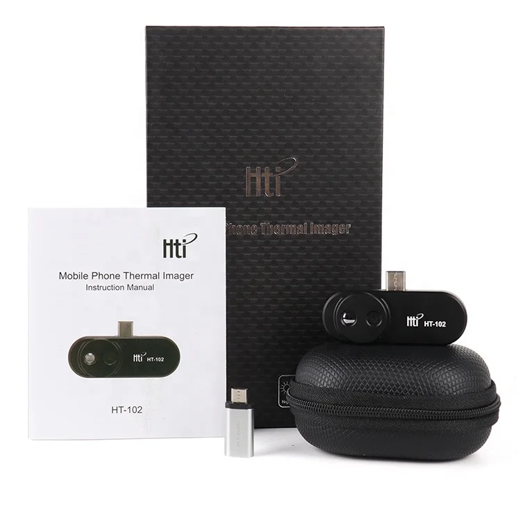 HT-102 Mobile Phone Thermal Imager Thermometer Industrial Inspection Thermal Imaging Camera for Android Type-C
HT-102 Mobile Phone Thermal Imager Thermometer Industrial Inspection Thermal Imaging Camera for Android Type-C
