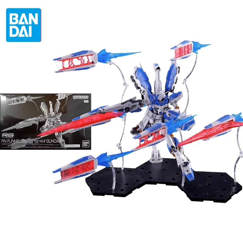 Bandai Original GUNDAM Anime RG 1/144 FIN FUNNEL EFFECT FOR HI-V GUNDAM Action Figure Toys Collectible Model Gifts for Children
Bandai Original GUNDAM Anime RG 1/144 FIN FUNNEL EFFECT FOR HI-V GUNDAM Action Figure Toys Collectible Model Gifts for Children