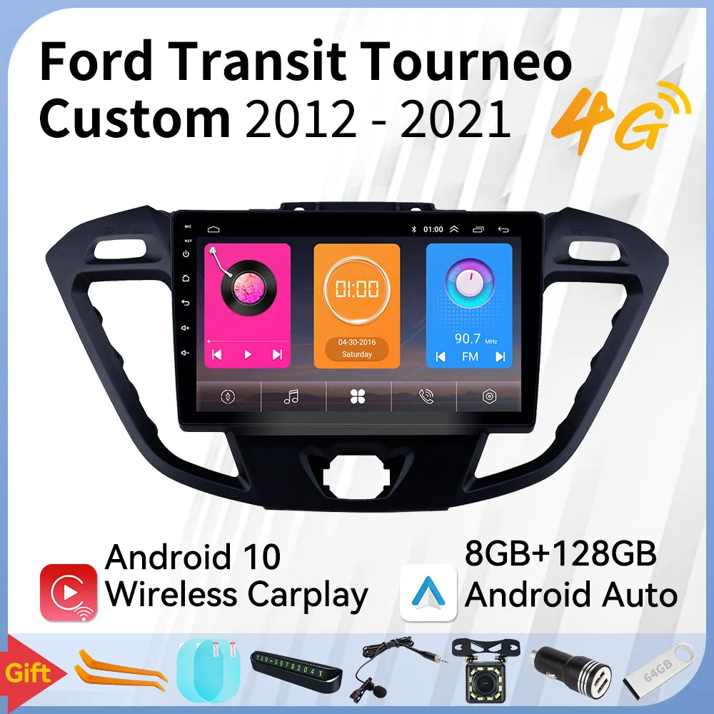 Carplay Stereo for Ford Transit Tourneo Custom 2013-2021 Car Radio 2 Din Android Multimedia Player Screen Head Unit Navigation
Carplay Stereo for Ford Transit Tourneo Custom 2013-2021 Car Radio 2 Din Android Multimedia Player Screen Head Unit Navigation
