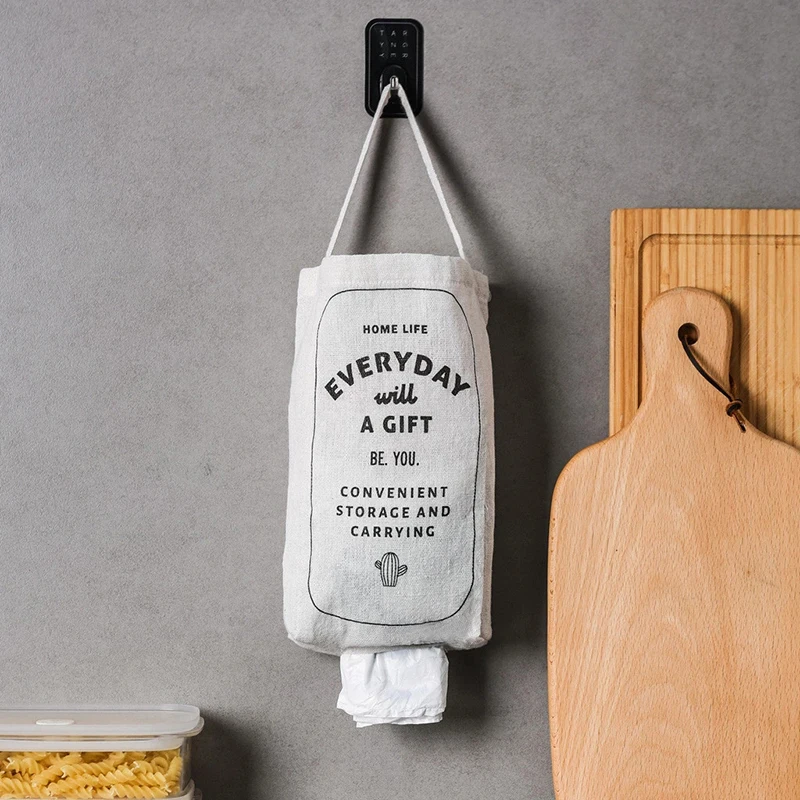 Kitchen Garbage Storage Bag Holder Wall-Mounted Debris Wardrobe Storage Bag Hanging Organizer Bathroom Bedroom
Kitchen Garbage Storage Bag Holder Wall-Mounted Debris Wardrobe Storage Bag Hanging Organizer Bathroom Bedroom