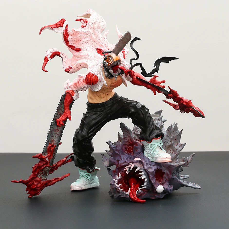 Chainsaw Man Denji Fight with Bat Devil Excellent Figure Model Statue Toy Collectibles Gift
Chainsaw Man Denji Fight with Bat Devil Excellent Figure Model Statue Toy Collectibles Gift