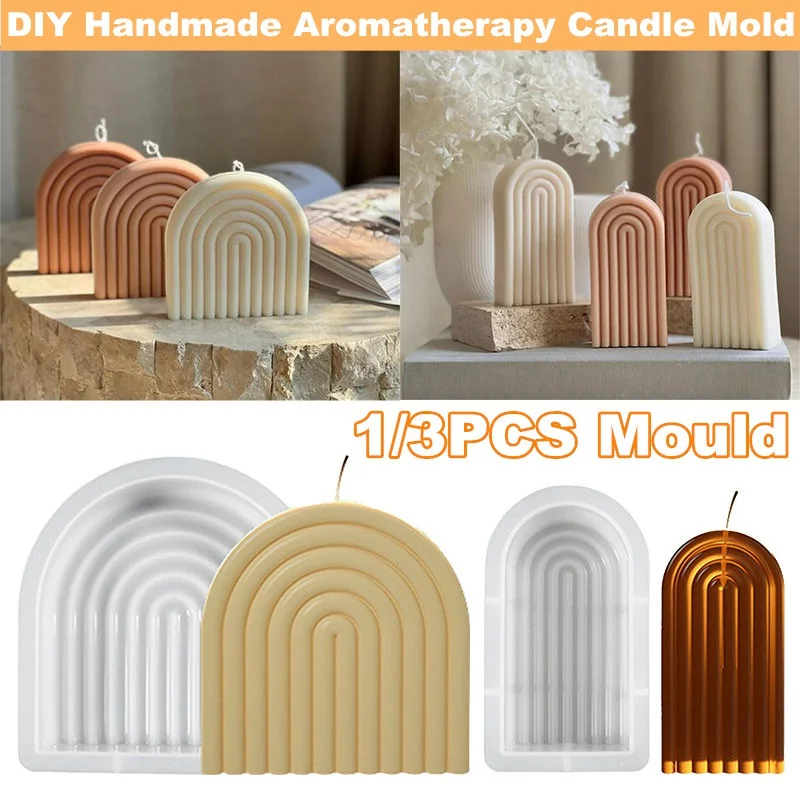 Newest DIY Rainbow Arch Scented Candle Silicone Mold, Diffuser Stone Handmade Soap Plaster Car Ornament Mold/Home Decor
Newest DIY Rainbow Arch Scented Candle Silicone Mold, Diffuser Stone Handmade Soap Plaster Car Ornament Mold/Home Decor