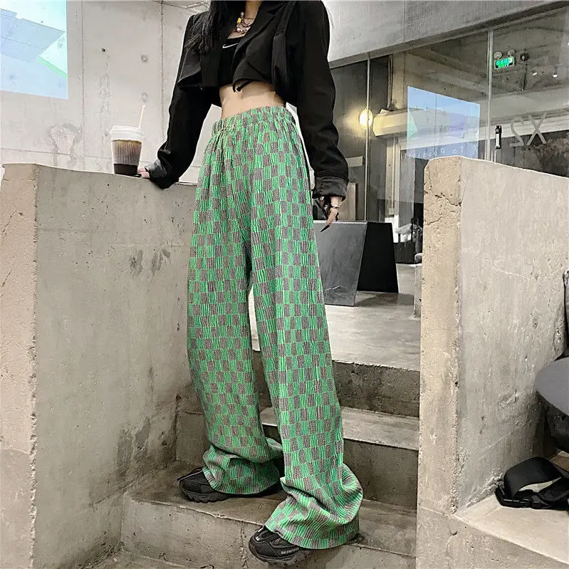 Новинка Весна 2022, модные легкие Роскошные брюки с широкими штанинами, женские прямые брюки, свободные утепленные повседневные брюки с высокой талией, трендовые
Новинка Весна 2022, модные легкие Роскошные брюки с широкими штанинами, женские прямые брюки, свободные утепленные повседневные брюки с высокой талией, трендовые
