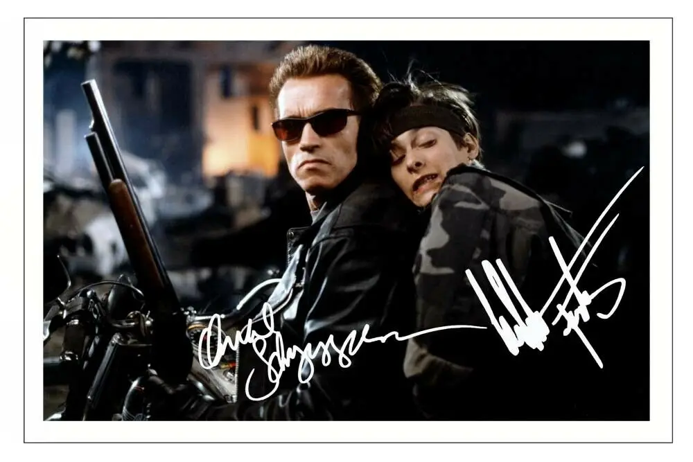 ARNOLD SCHWARZENEGGER TERMINATOR 2 Signed Art Film Print Silk Poster Home Wall Decor
ARNOLD SCHWARZENEGGER TERMINATOR 2 Signed Art Film Print Silk Poster Home Wall Decor
