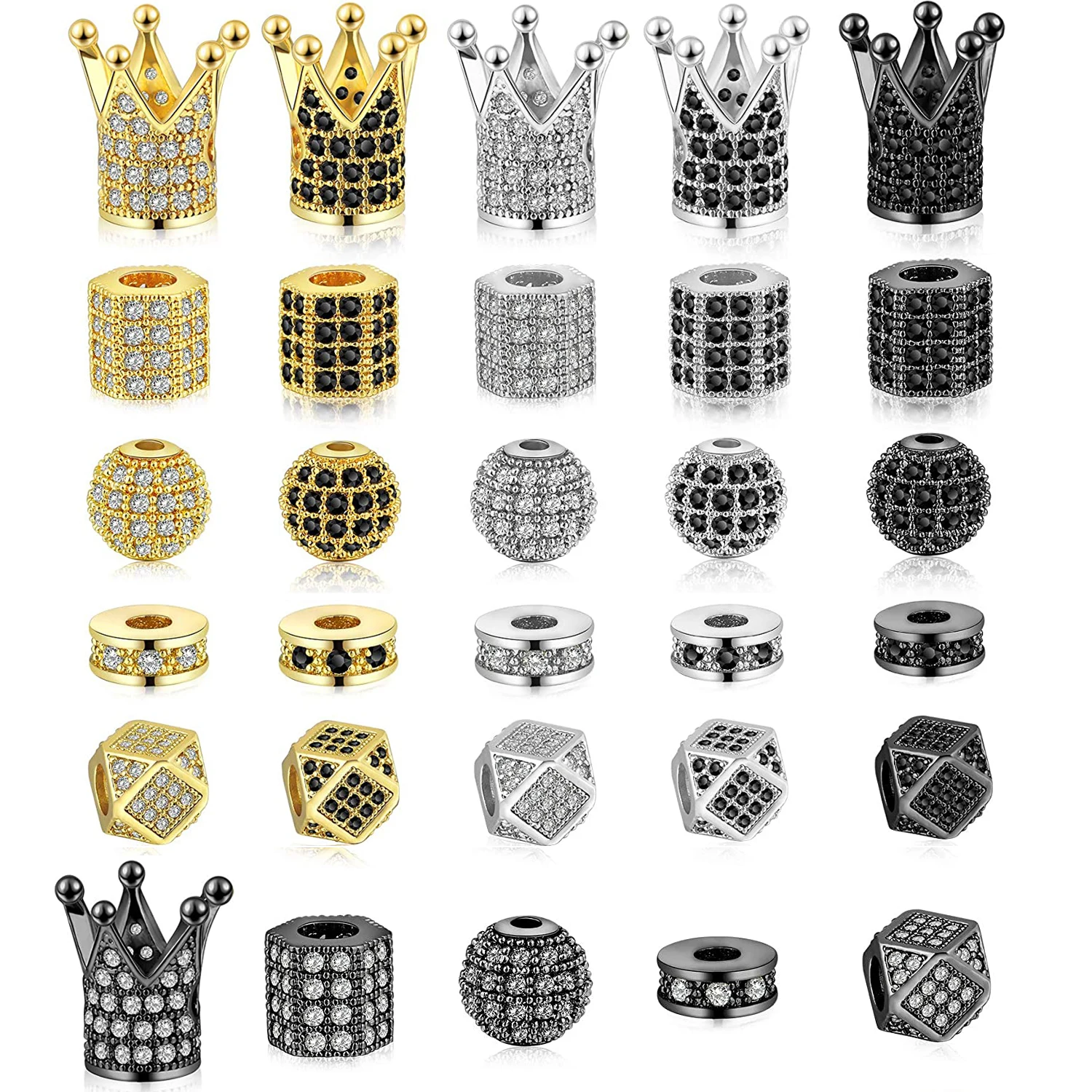 3 шт./лот геометрические бусины CZ бусины из микрозакрепки циркония свободные медные бусины для Diy браслета ожерелья ювелирных изделий Аксес...
3 шт./лот геометрические бусины CZ бусины из микрозакрепки циркония свободные медные бусины для Diy браслета ожерелья ювелирных изделий Аксес...