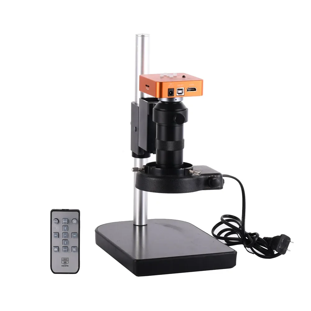 YYHC HY-1138b 21MP Industrial Microscope Camera with 100X Lens 2K/1080P 60FPS Port 1080P USB Port 56LEDs
YYHC HY-1138b 21MP Industrial Microscope Camera with 100X Lens 2K/1080P 60FPS Port 1080P USB Port 56LEDs