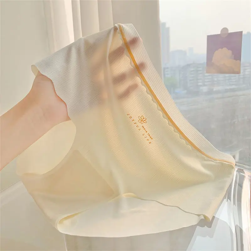 Sexy Lingerie For Women Underwear Summer Ice Silk Traceless Underpants Ladies Ropa Interior Femenina Girls Mid Waist Female Tang
Sexy Lingerie For Women Underwear Summer Ice Silk Traceless Underpants Ladies Ropa Interior Femenina Girls Mid Waist Female Tang