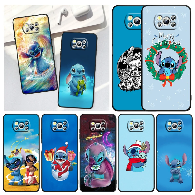 Disney Cute Lilo & Stitch For Xiaomi Civi Mi Poco X3 NFC F3 GT M4 M3 M2 X2 F2 Pro C3 F1 Silicone Shell Capa Black Phone Case
Disney Cute Lilo & Stitch For Xiaomi Civi Mi Poco X3 NFC F3 GT M4 M3 M2 X2 F2 Pro C3 F1 Silicone Shell Capa Black Phone Case