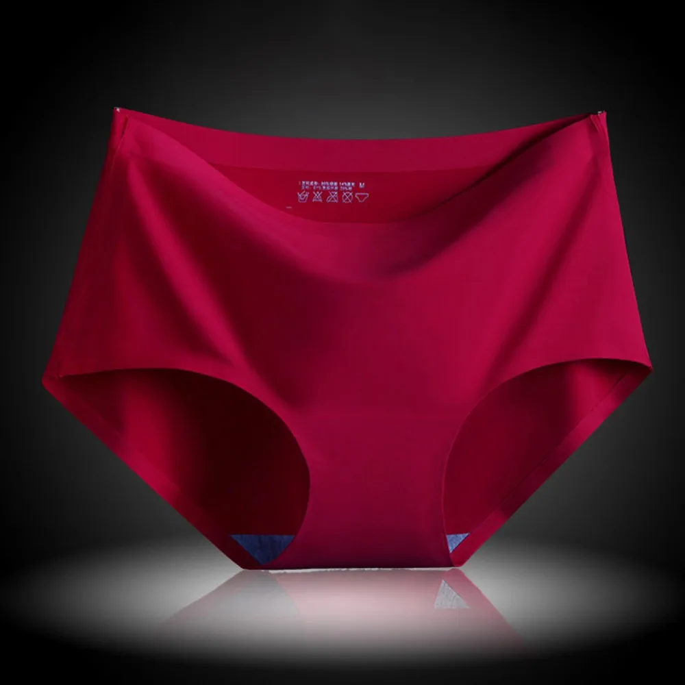 Sexy Women Soft Ice Silk Seamless Brief Silky Knickers Comfortable Underwear Seamless Lingerie Triangle Panties
Sexy Women Soft Ice Silk Seamless Brief Silky Knickers Comfortable Underwear Seamless Lingerie Triangle Panties