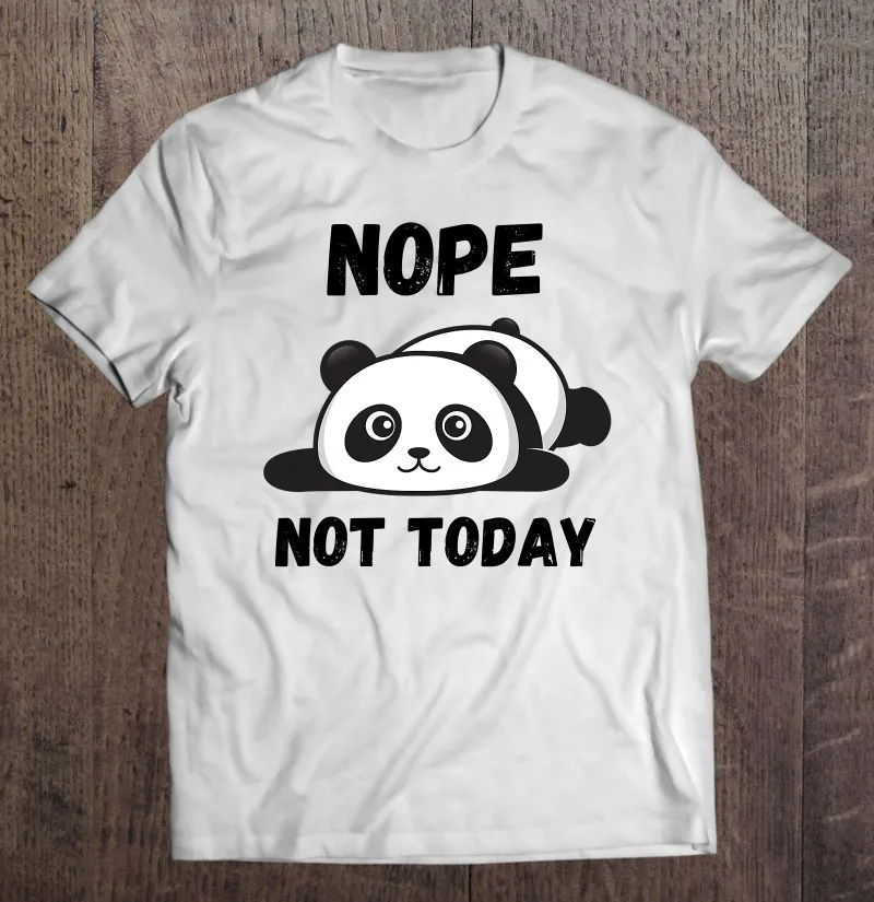 Футболка Nope Not Today Lazy Panda для мужчин, женщин, мам, детей, пап, мужская спортивная футболка, Спортивная мужская одежда из аниме, винтажная Мужска...
Футболка Nope Not Today Lazy Panda для мужчин, женщин, мам, детей, пап, мужская спортивная футболка, Спортивная мужская одежда из аниме, винтажная Мужска...
