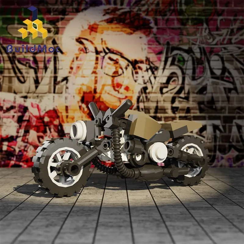 Buildmoc City Ideas Motorcycle No Figures MOC Set Building Blocks Kits Toys for Children Kids Gifts Toy Motor 41PCS Bricks
Buildmoc City Ideas Motorcycle No Figures MOC Set Building Blocks Kits Toys for Children Kids Gifts Toy Motor 41PCS Bricks