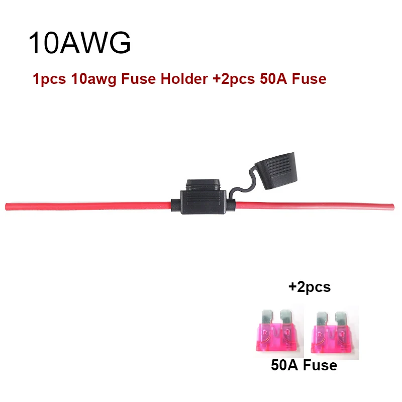 Водонепроницаемые держатели предохранителей 10A-50A
Водонепроницаемые держатели предохранителей 10A-50A