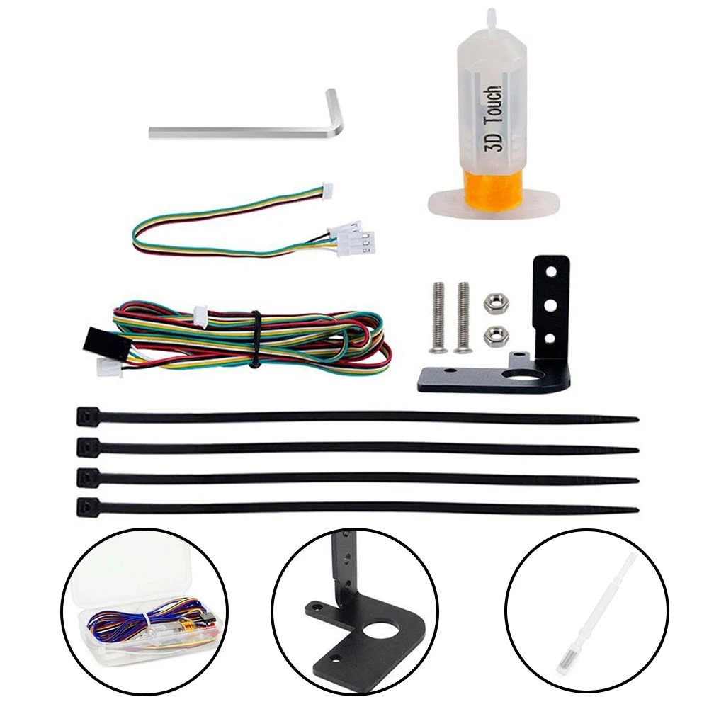 Printer Parts 3D Touch Sensor Auto Self Leveling Auto-leveling High Accuracy 0.98x1.57inch For 3D Printer With Cable Loops
Printer Parts 3D Touch Sensor Auto Self Leveling Auto-leveling High Accuracy 0.98x1.57inch For 3D Printer With Cable Loops