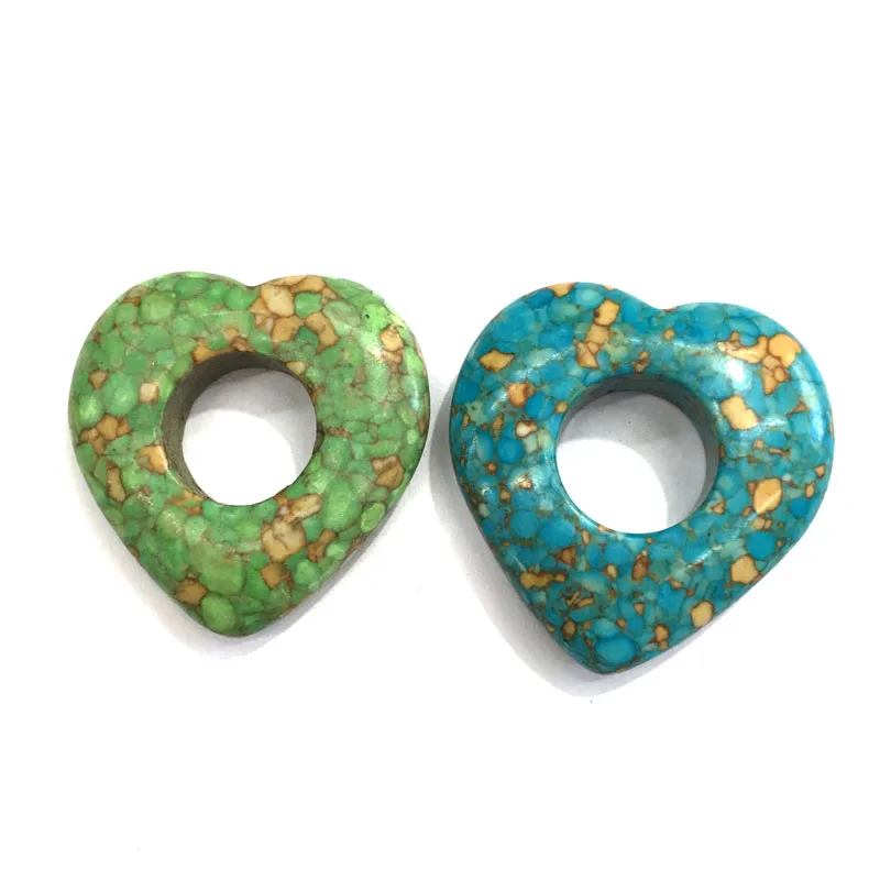 Natural Stone Pendant Blue Turquoise Heart Shaped Exquisite Charms For Jewelry Making DIY Bracelet Necklace Accessories
Natural Stone Pendant Blue Turquoise Heart Shaped Exquisite Charms For Jewelry Making DIY Bracelet Necklace Accessories