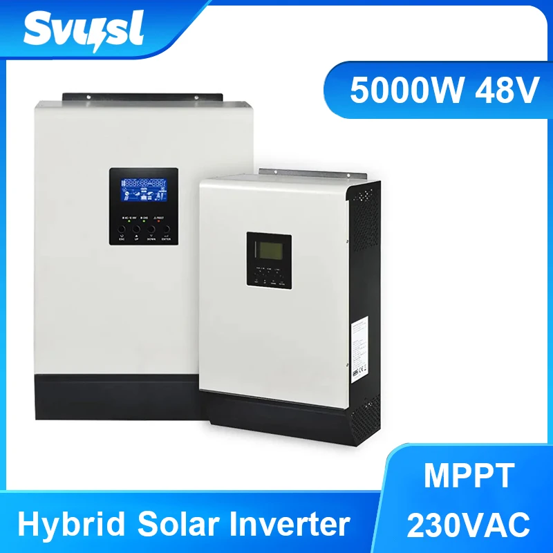 SVYSL 5KW 48V Home Off-grid Solar Inverter 80A Charge Controller High Frequency Small MPPT
SVYSL 5KW 48V Home Off-grid Solar Inverter 80A Charge Controller High Frequency Small MPPT