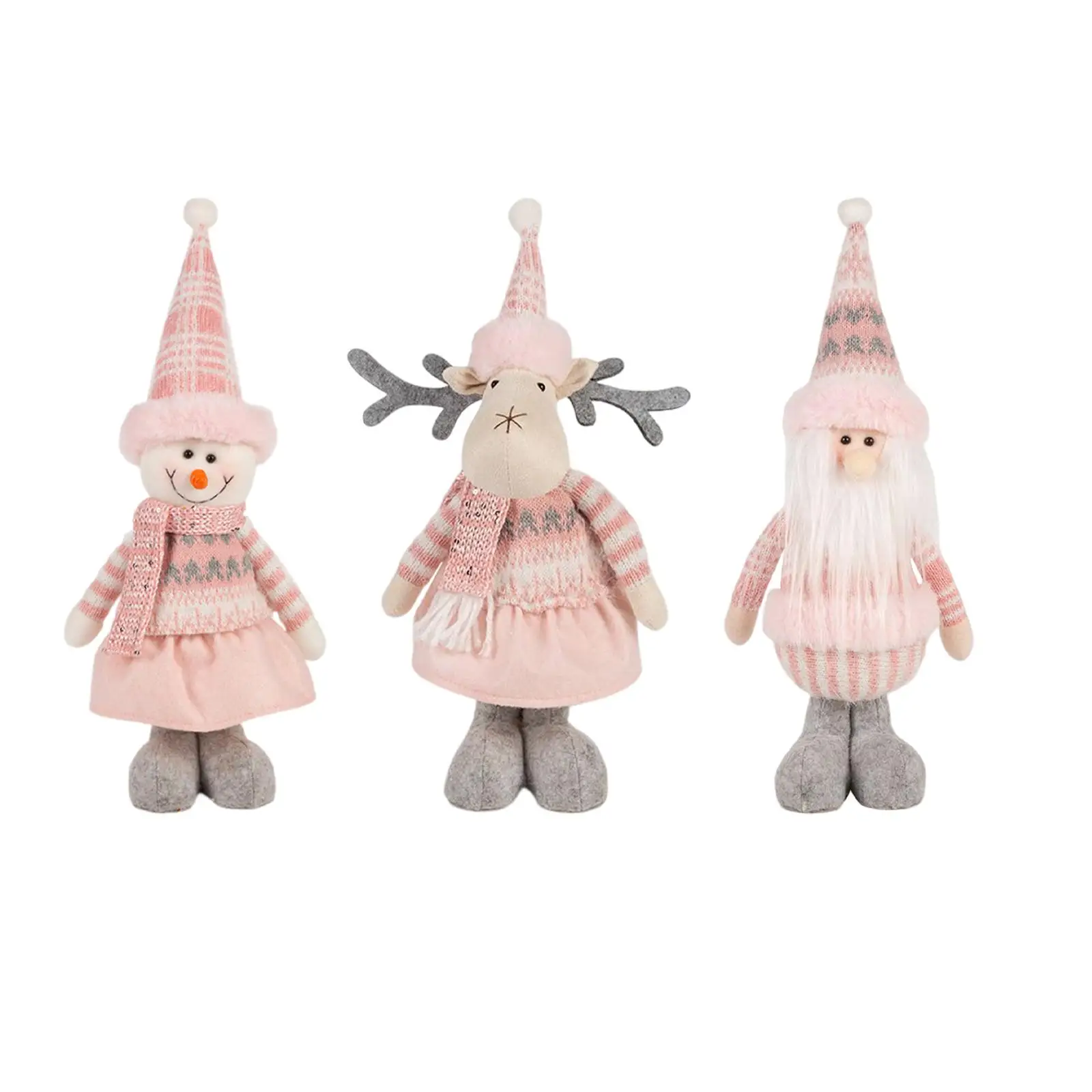 Cute Christmas Doll Long Legs Desktop Table Decor Standing Plush Doll Cartoon Figures for Bedroom Sofa Dessert decor 
Cute Christmas Doll Long Legs Desktop Table Decor Standing Plush Doll Cartoon Figures for Bedroom Sofa Dessert decor