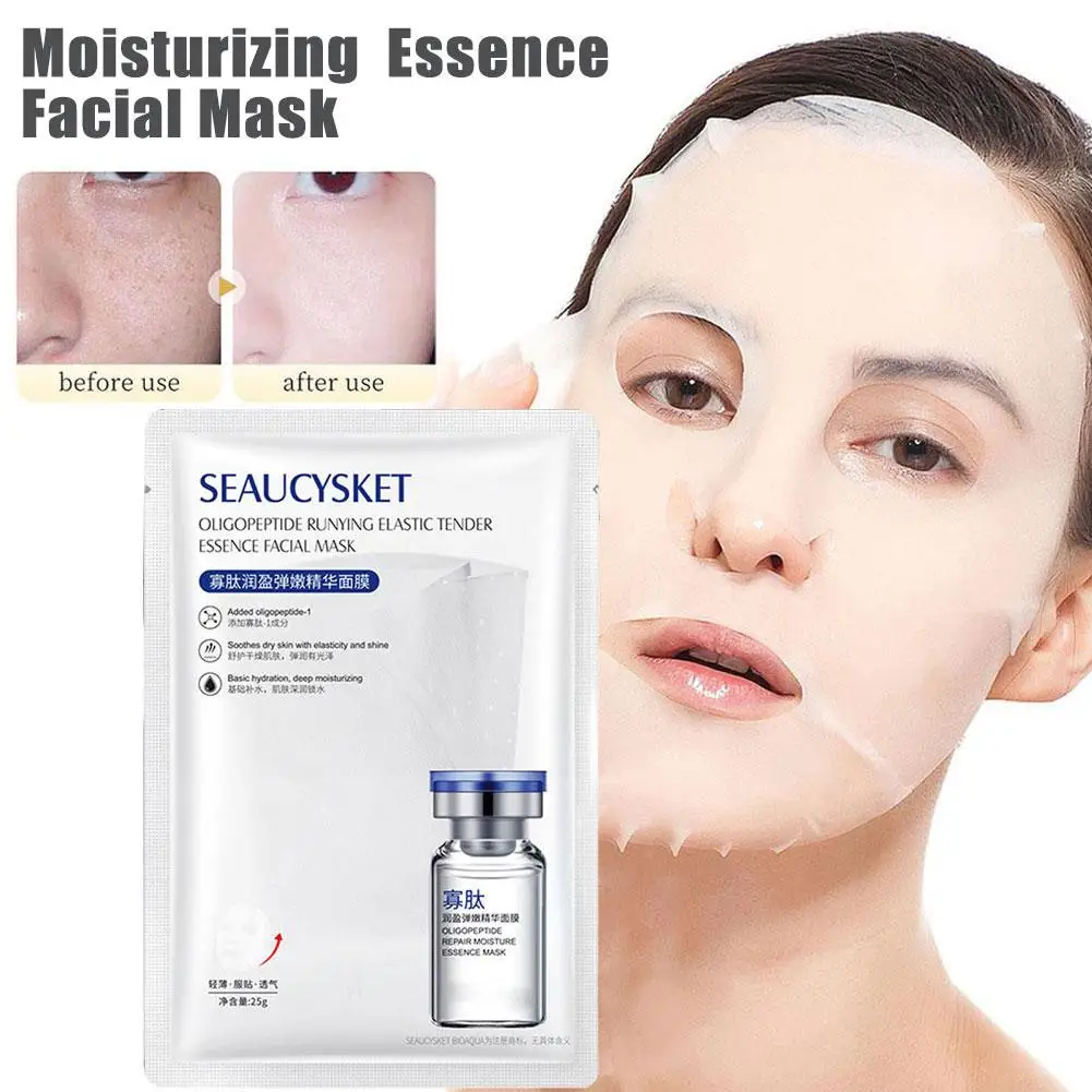 Skin Care Hydrate Essence Face Mask Shrink Pores Oil-Control Dry Improve Skin Whitening Tender Mask Moisturizing N8K7
Skin Care Hydrate Essence Face Mask Shrink Pores Oil-Control Dry Improve Skin Whitening Tender Mask Moisturizing N8K7