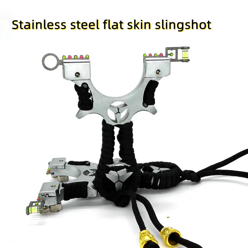 Slingshot Stainless Steel Flat Leather Maserati Slingshot Quick-Pressure Metal Sight Slingshot
Slingshot Stainless Steel Flat Leather Maserati Slingshot Quick-Pressure Metal Sight Slingshot
