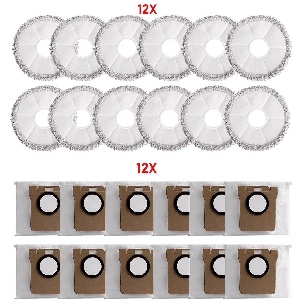 Комплект Сменных Салфеток И Мешков Для Сбора Пыли Из Ткани Для Роботов-пылесосов Xiaomi X20/X10 Series И Dreame L10 Ultra
Комплект Сменных Салфеток И Мешков Для Сбора Пыли Из Ткани Для Роботов-пылесосов Xiaomi X20/X10 Series И Dreame L10 Ultra