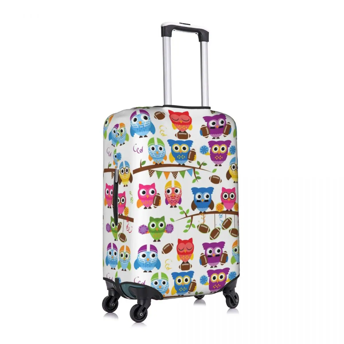 Owl Cheerleading League Luggage Cover Spandex Suitcase Protector Fits 19-21 Inch
Owl Cheerleading League Luggage Cover Spandex Suitcase Protector Fits 19-21 Inch