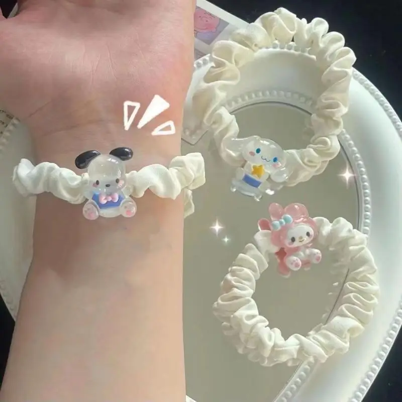 Kawaii Sanrio Hair Rope Mymelody Kuromi Cinnamoroll Cartoon Japanese Student Hair Band Cute Girl Horsetail Rubber Band Headwear
Kawaii Sanrio Hair Rope Mymelody Kuromi Cinnamoroll Cartoon Japanese Student Hair Band Cute Girl Horsetail Rubber Band Headwear
