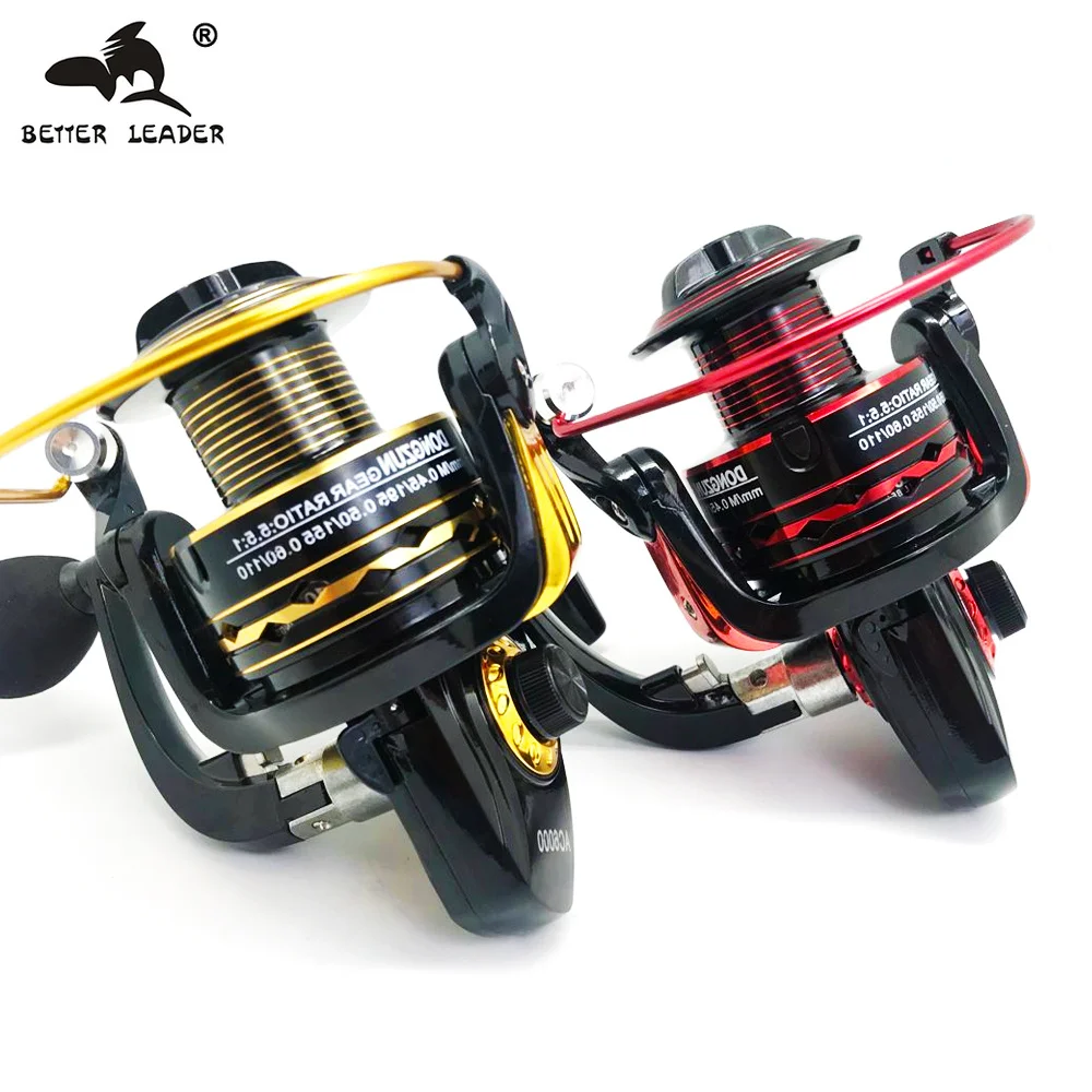 Better Leader Ultralight Fishing Spinning Reel 1000-6000 Series Metal Spool Spinning Wheel for Sea Carp Ocean Beach Fishing
Better Leader Ultralight Fishing Spinning Reel 1000-6000 Series Metal Spool Spinning Wheel for Sea Carp Ocean Beach Fishing