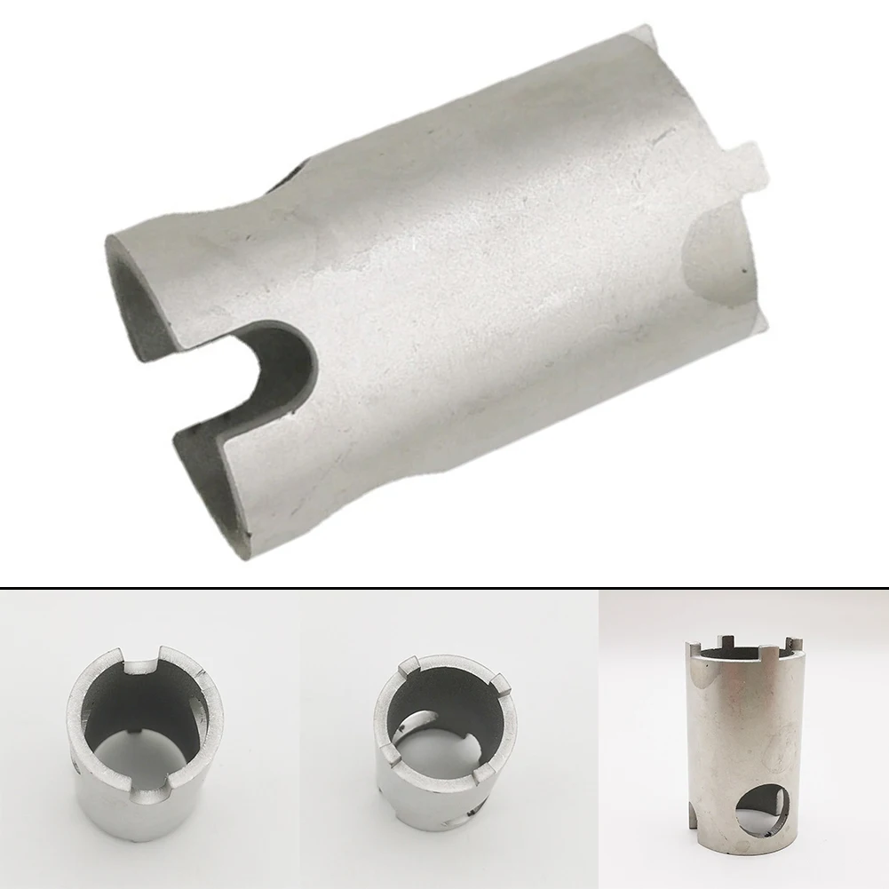 Tool Socket Wrench Parts Replacement Silver Stainless Steel 45*26mm Accessories Axle Nut Sleeve BBS01/ 02 Fittings
Tool Socket Wrench Parts Replacement Silver Stainless Steel 45*26mm Accessories Axle Nut Sleeve BBS01/ 02 Fittings
