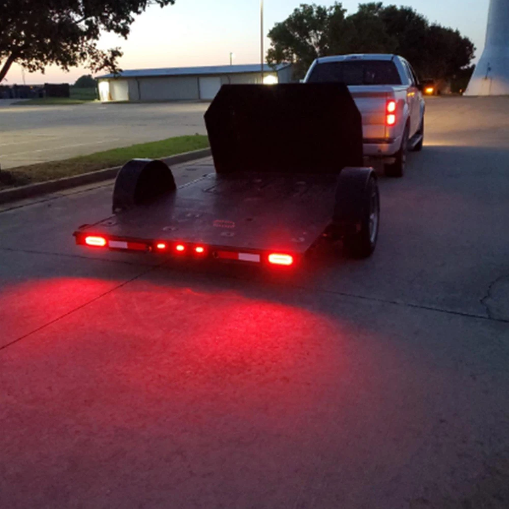 Red LED Stainless Rear Clearance ID Marker Light Bar Car Rear Light Red Brake LED Lamp Universal Truck Trailer Tail Lights
Red LED Stainless Rear Clearance ID Marker Light Bar Car Rear Light Red Brake LED Lamp Universal Truck Trailer Tail Lights