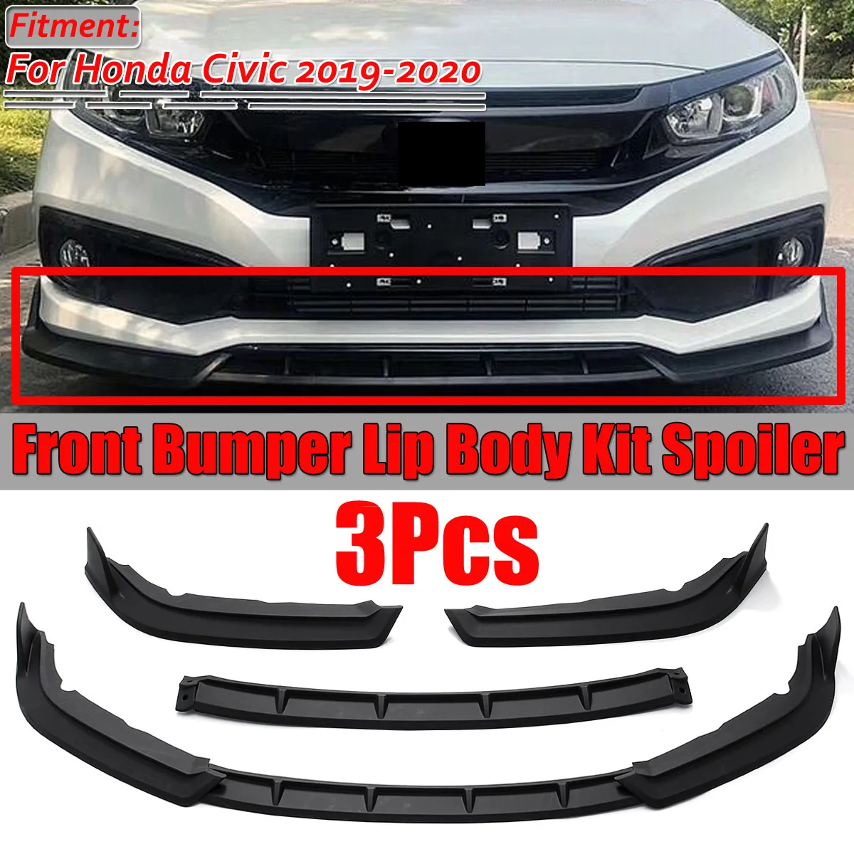 Разветвитель для переднего бампера автомобиля для Honda Civic 2019 2020, диффузор для спойлера, дефлектор для кузова, защитный кожух, автомобильные аксессуары
Разветвитель для переднего бампера автомобиля для Honda Civic 2019 2020, диффузор для спойлера, дефлектор для кузова, защитный кожух, автомобильные аксессуары