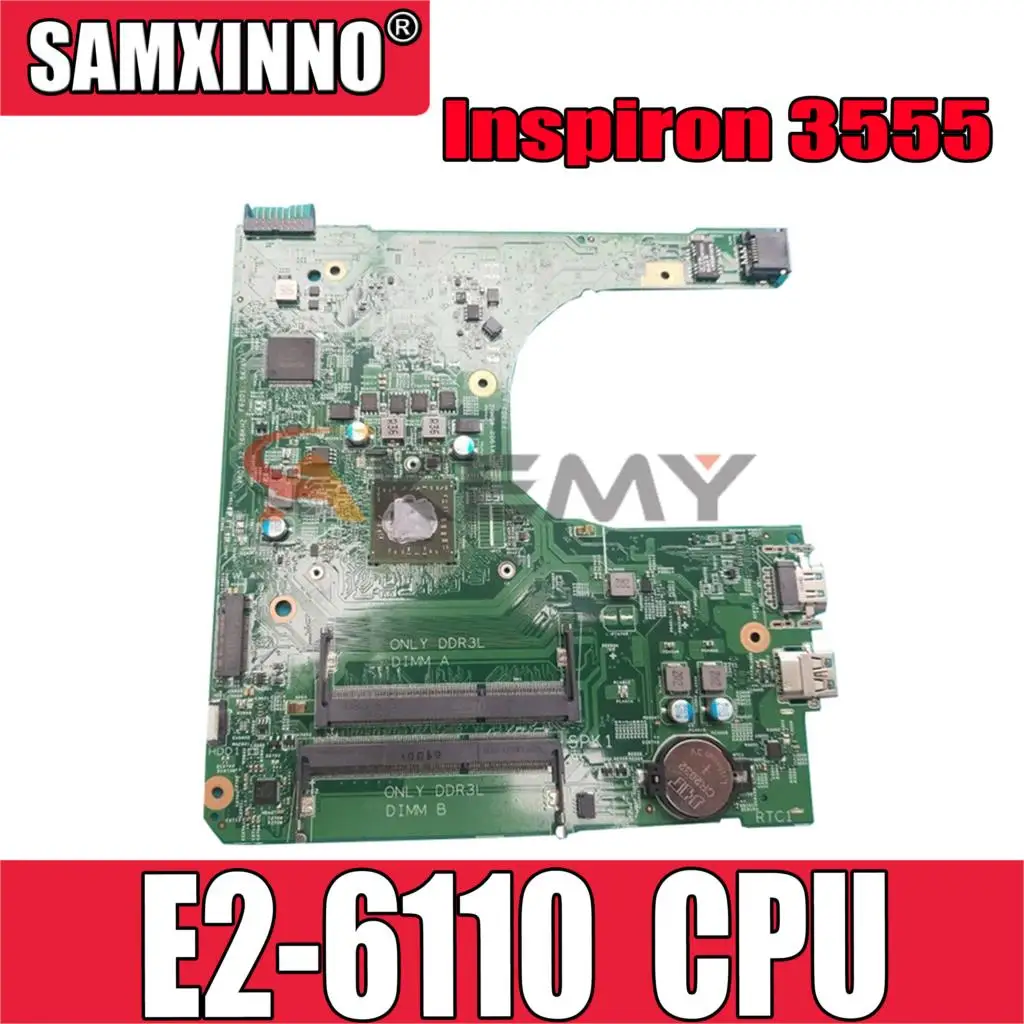Оригинальная материнская плата для ноутбука DELL Inspiron 3555 женская модель 0517DH 15276-1 Материнская плата для процессора EM6110
Оригинальная материнская плата для ноутбука DELL Inspiron 3555 женская модель 0517DH 15276-1 Материнская плата для процессора EM6110