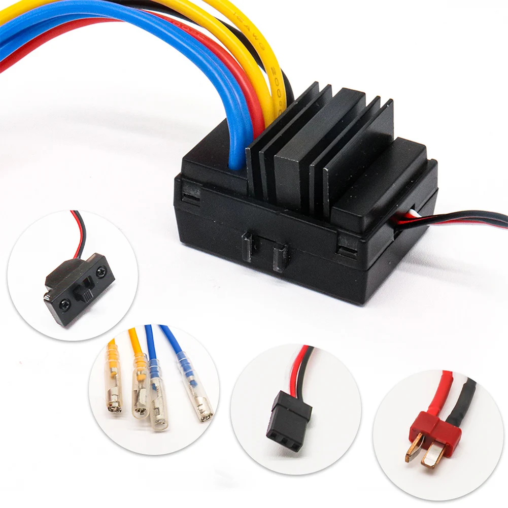 Электронный регулятор скорости с щеткой, 80 А, 1/8 WP
Электронный регулятор скорости с щеткой, 80 А, 1/8 WP