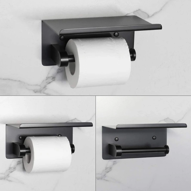 M17D Toilet Paper Holder w/ Shelf 2 Pcs Towel Robe Hooks Self Adhesive Drilling Wall Mount Toilet Paper Roll Holder 4 Styles
M17D Toilet Paper Holder w/ Shelf 2 Pcs Towel Robe Hooks Self Adhesive Drilling Wall Mount Toilet Paper Roll Holder 4 Styles