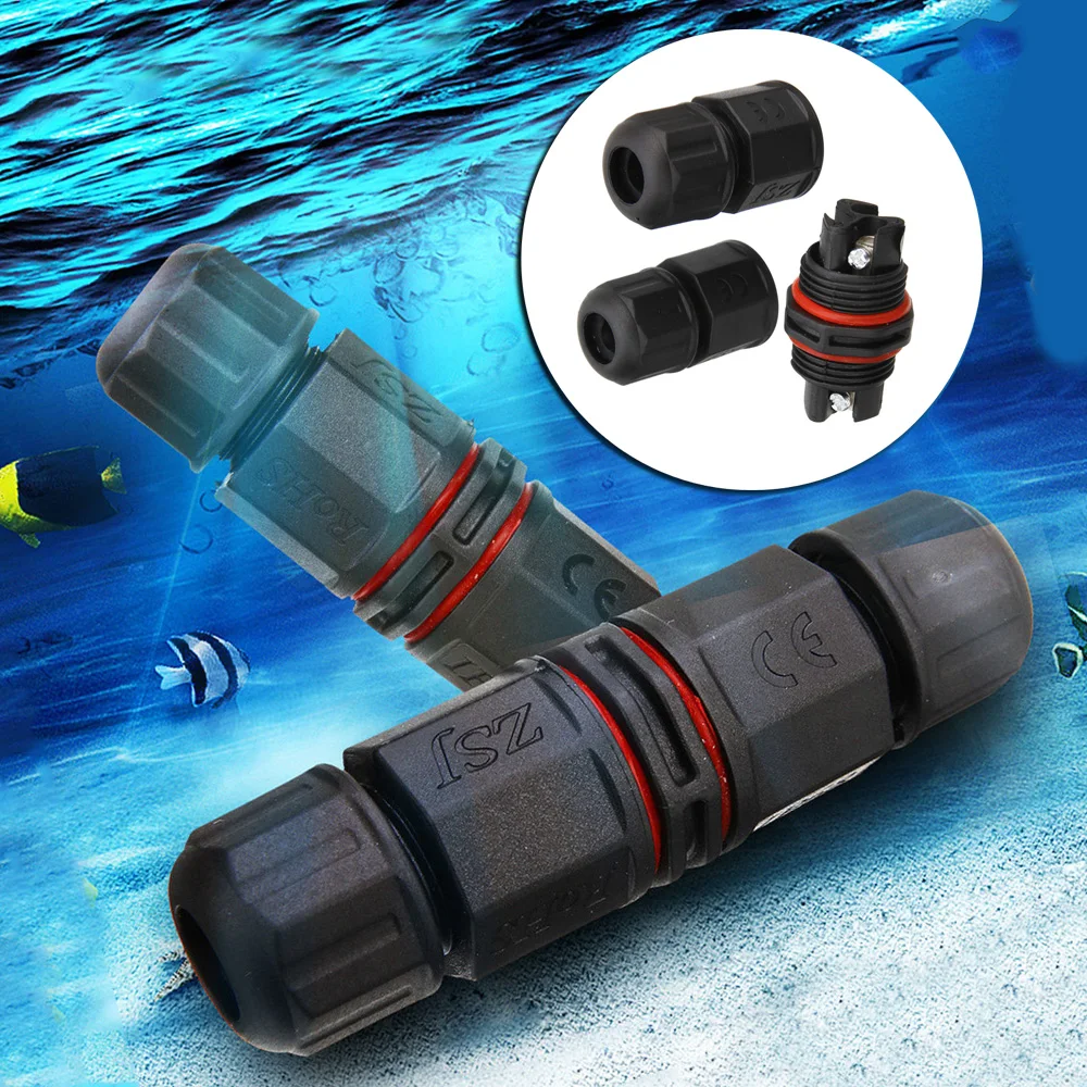 IP67 Waterproof Electrical Connector Cable Wire 2Pin 3Pin Straight Connector Outdoor Plug Socket Electrical Terminal Wire Adapt
IP67 Waterproof Electrical Connector Cable Wire 2Pin 3Pin Straight Connector Outdoor Plug Socket Electrical Terminal Wire Adapt