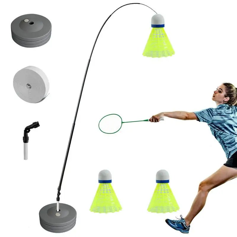 Badminton Training Machine Single Single Play Magic Machine Practice Rebound Force Training Machine Badminton Training Tool
Badminton Training Machine Single Single Play Magic Machine Practice Rebound Force Training Machine Badminton Training Tool