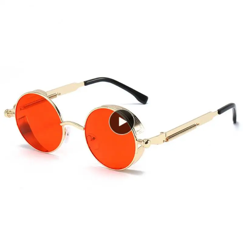 Round Punk Style Round Glasses High-quality Silicone Nose Pad Bike Sunglasses Versatile Outdoor Cycling Biking Safety Glasses
Round Punk Style Round Glasses High-quality Silicone Nose Pad Bike Sunglasses Versatile Outdoor Cycling Biking Safety Glasses