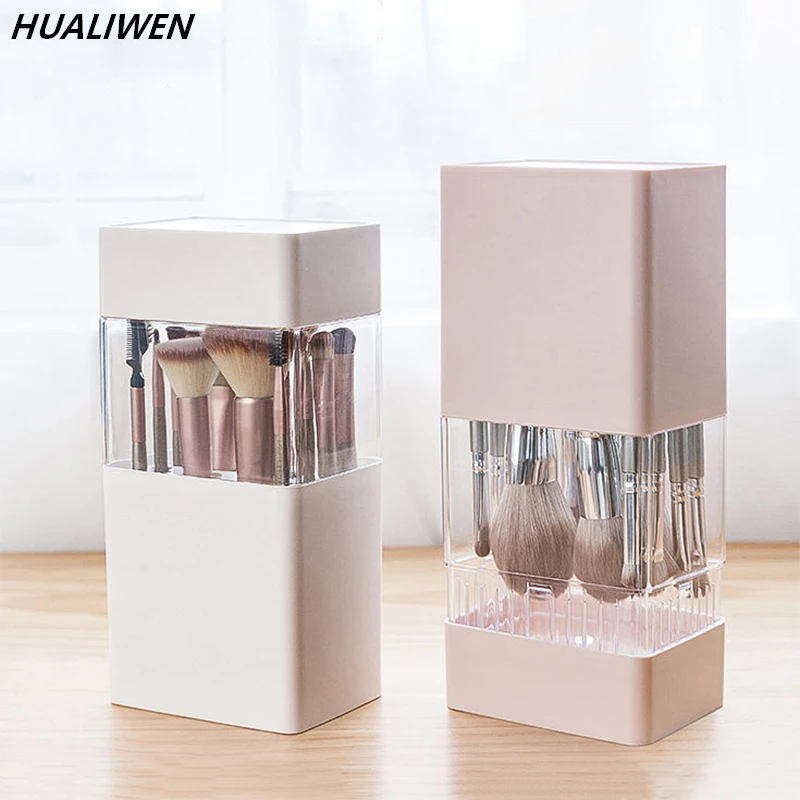 Держатель для кистей для макияжа с 12 отверстиями, квадратный многофункциональный органайзер, подставка для кистей для рисования, настольна... 
Держатель для кистей для макияжа с 12 отверстиями, квадратный многофункциональный органайзер, подставка для кистей для рисования, настольна...