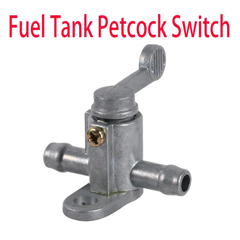 

Motorcycle Fuel Tank Tap On/Off Petcock Switch 8mm Inline For Quad Buggy Dirtbike