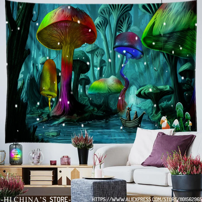 amaniteMushroom Moon Star Tapestry Bohemian Floral Plants Aesthetic Wall Hanging Tapestries Bedroom Boho Psychic Home Decor 
amaniteMushroom Moon Star Tapestry Bohemian Floral Plants Aesthetic Wall Hanging Tapestries Bedroom Boho Psychic Home Decor