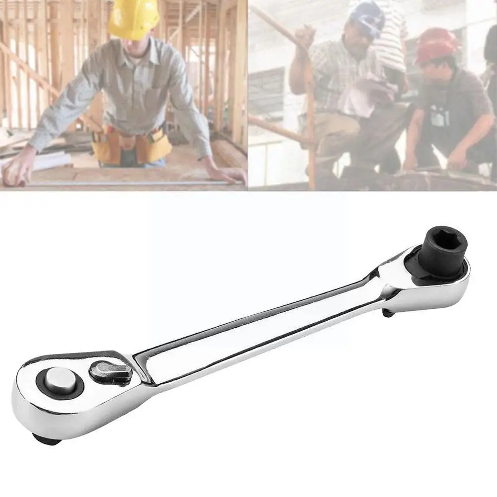 Mini 1/4 Inch 72-tooth Double Ended Quick Socket Ratchet Square Wrench Bits Ratchet Narrow Wrench Socket Slot Screwdri Q1a0
Mini 1/4 Inch 72-tooth Double Ended Quick Socket Ratchet Square Wrench Bits Ratchet Narrow Wrench Socket Slot Screwdri Q1a0