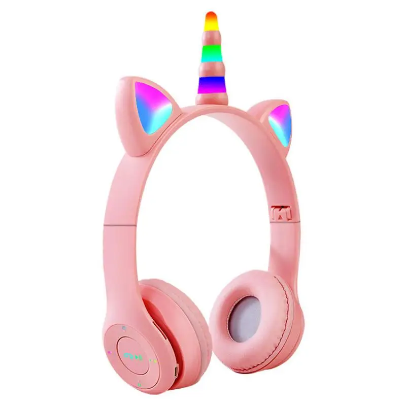 New Unicorn Luminous Bluetooth Headset Foldable Plug-In Card Wireless Headwear Headset
New Unicorn Luminous Bluetooth Headset Foldable Plug-In Card Wireless Headwear Headset